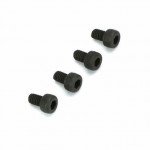 Dubro 2.5mm x 4mm Socket Head Cap Screw (Pack of 4 Screws) - DB2115