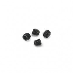 Dubro Socket Set Grub Screw 3mm x 3mm (Pack of 4 Screws) - DB2168