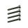 Dubro 4mm x 25mm Socket Head Cap Screw (Pack of 4 Screws) - DB2280