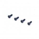 Dubro 3mm x 14mm Flat Head Countersunk Socket Screw (Pack of 4 Screws) - DB2289