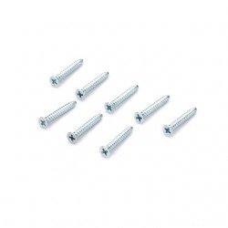 Dubro 3mm x 20mm Flat Head Self-Tapping Screw (Pack of 8 Screws) - DB2299