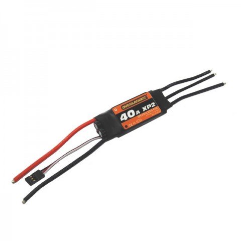 Overlander ESC XP2 40A Brushless Speed Controller for Planes and Helis - OL-2611