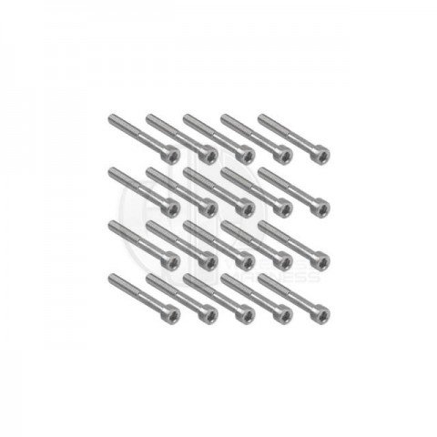 Simply RC M4 x 35 Socket Cap Screw (Pack of 20 Screws) - SRC-40052