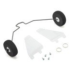 HobbyZone Super Cub EP and LP Landing Gear with Tyres - HBZ7106