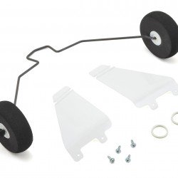 HobbyZone Super Cub EP and LP Landing Gear with Tyres - HBZ7106