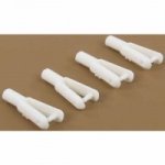 J Perkins Plastic Snap Quick Links M2 Clevis to fit 2mm Pushrods (Pack of 4) - JPD5508020