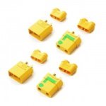 Logic RC XT90-S Connector Male and Female Set Anti Spark Connector (2 Pairs) - FS-XT90S-02