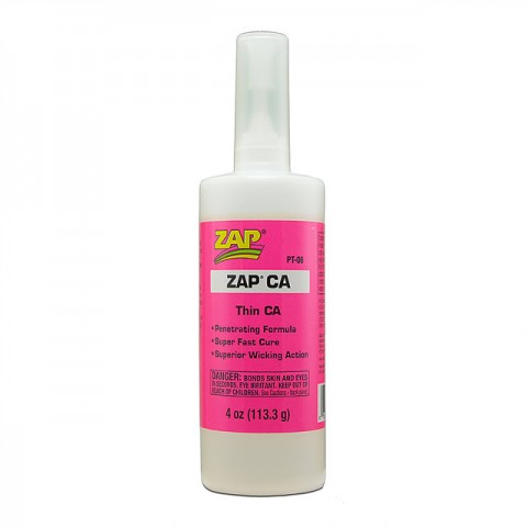 ZAP Super Thin PT06 CA Glue Adhesive (4oz) - 5525656