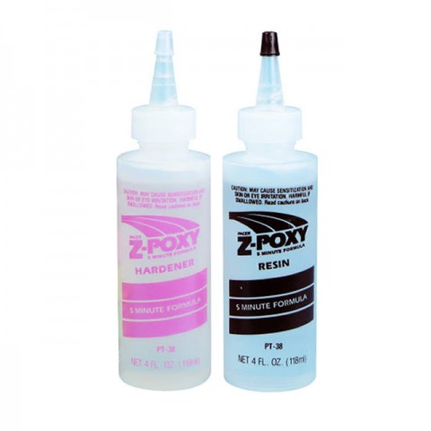 ZAP PT38 Z-Poxy Adhesive 5 Minute Epoxy Glue (8oz) - 5525780