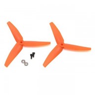 Blade 230 S, 200 S and 250 CFX Tail Rotor Orange Propeller (Pack of 2 Props) - BLH1403