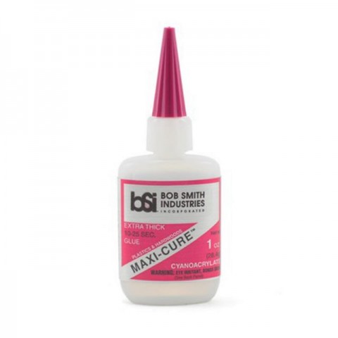 Bob Smith Industries MAXI-CURE Extra Thick CA Glue (1oz) - BSI112