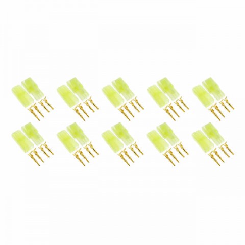 Logic RC Mini Tamiya Connector Set (10 Pairs) - FS-MTAM-10