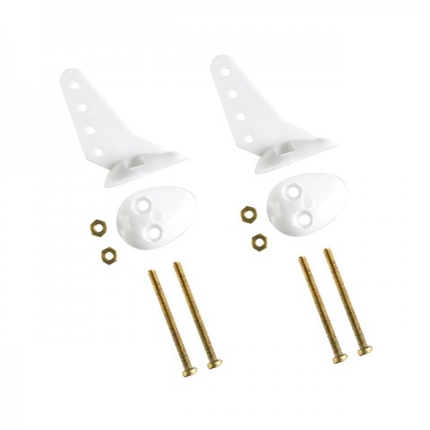 J Perkins Small Control Horn with Nuts and 21mm Bolts (Pack of 2 Horns) - JPD5508030