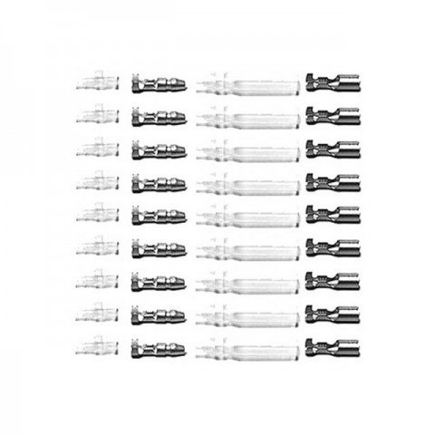 Tamiya Snap Bullet Connectors Male and Female (Pack of 10 Pairs) - 50245
