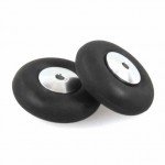 J Perkins 3/4-inch (19mm) RC Plane Metal Wheels (Pack of 2) - 5507106