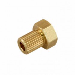 J Perkins M4 Threaded Brass Insert Coupling for RC Boats - 5511878