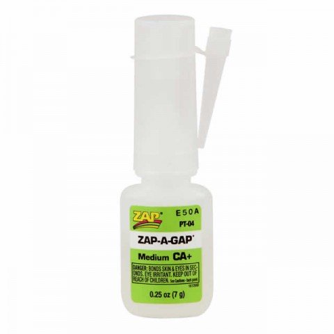 ZAP-A-Gap PT04 CA+ 1/4oz Medium Glue Adhesive (Green Label) - 5525639