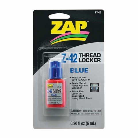 Zap PT42 Z-42 Blue Thread Locker .20oz (6ml) - 5525735