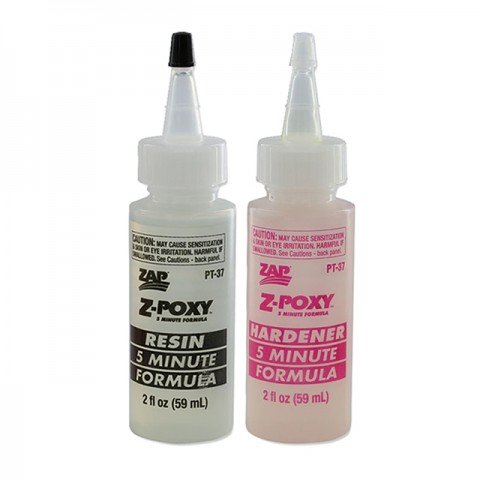 ZAP PT37 Z-Poxy Adhesive 5 Minute Epoxy Glue (4oz) - 5525775