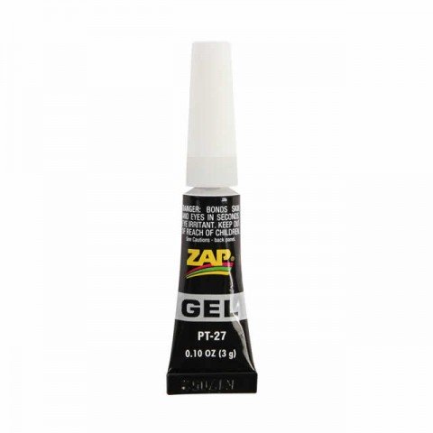 ZAP PT27 Adhesive Tube GEL CA Glue (.10 Oz) - 5525820