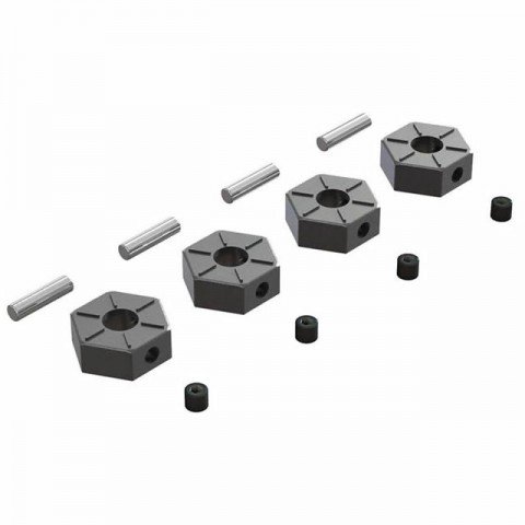 Arrma Metal Wheel Hex with Pin 12mm (Pack of 4) - AR310816