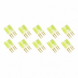 Logic RC Mini Tamiya Connector Set (10 Pairs) - FS-MTAM-10