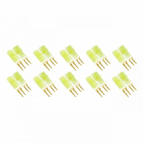 Logic RC Mini Tamiya Connector Set (10 Pairs) - FS-MTAM-10