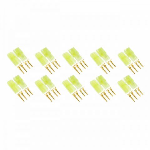 Logic RC Mini Tamiya Connector Set (10 Pairs) - FS-MTAM-10