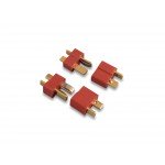 Logic RC Deans Battery Connector Sets (2 Pairs - Male/Female) - FS-DNS/2