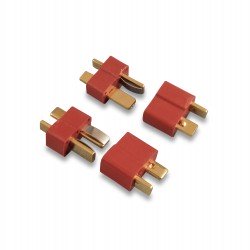 Logic RC Deans Battery Connector Sets (2 Pairs - Male/Female) - FS-DNS/2