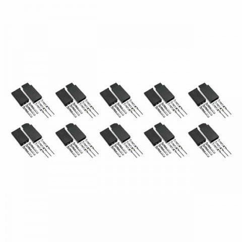 Radient Futaba Connector Male and Female (10 Pairs) - RDNAC010082