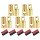 Radient 6mm Gold Bullet Connector with Heat Shrink (5 Pairs) - RDNAC010096