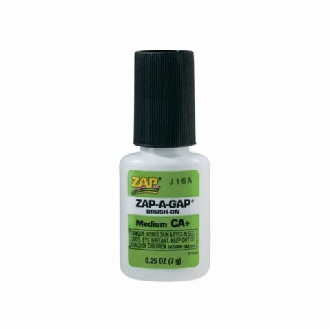 ZAP Fly Fishing Adhesives Zap-A-Gap Medium Brush-On Glue (7g) - ZAPZF-13