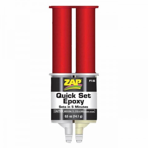 ZAP Fly Fishing Adhesives Quick Set Epoxy Glue (0.5oz) - ZAPZF-35