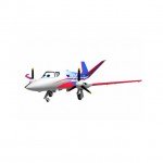 Zvezda Disney Rochelle Snap Together 1/100 Scale Model Plane Kit for Ages 7+ - Z2070