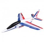 FMS 600mm Free Flight Alpha Glider Plane Kit (Blue and Red) - FS0174R