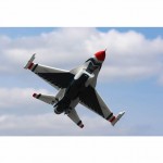 E-flite F-16 Thunderbirds 70mm EDF Plane with AS3X and SAFE Select (BNF Basic) - EFL7850