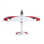 FMS Easy Trainer 1280 V2 RC Glider Plane with Radio System (Ready-to-Fly) - FMS051R-RED