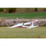 FMS Easy Trainer 1280 V2 RC Glider Plane with Radio System (Ready-to-Fly) - FMS051R-RED