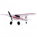 FMS 500mm PA-18 Super Cub Micro RC Plane with Transmitter (Ready-to-Fly) - FMS152R