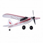 FMS 500mm PA-18 Super Cub Micro RC Plane with Transmitter (Ready-to-Fly) - FMS152R