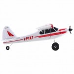 FMS 500mm PA-18 Super Cub Micro RC Plane with Transmitter (Ready-to-Fly) - FMS152R