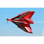 J Perkins F-38 Delta Racer 800mm Plug-N-Play Plane (Red) - JPDF1200R