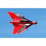 J Perkins F-38 Delta Racer 800mm Plug-N-Play Plane (Red) - JPDF1200R