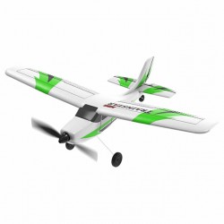 Volantex Trainstar Mini 3-Channel 400mm RC Plane with Gyro Ready-to-Fly (Green) - V761-1V2G