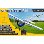Volantex Sport Cub 500 4-Channel 500mm RC Plane with Gyro and 2.4Ghz Transmitter (Ready-to-Fly) - V761-4B Volantex Sport Cub 500 4-Channel 500mm RC Plane with Gyro and 2.4Ghz Transmitter (Ready-to-Fly) - V761-4B