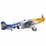 E-flite P-51D Mustang 1.5m with Smart ESC and AR637TA Receiver (BNF Basic) - EFL01250