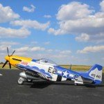 E-flite P-51D Mustang 1.5m with Smart ESC and AR637TA Receiver (BNF Basic) - EFL01250