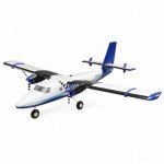 E-flite Twin Otter RC Plane with AS3X and SAFE Technology with Floats (BNF Basic) - EFL30050