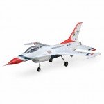 E-flite F-16 Thunderbirds 70mm EDF Plane with AS3X and SAFE Select (BNF Basic) - EFL7850